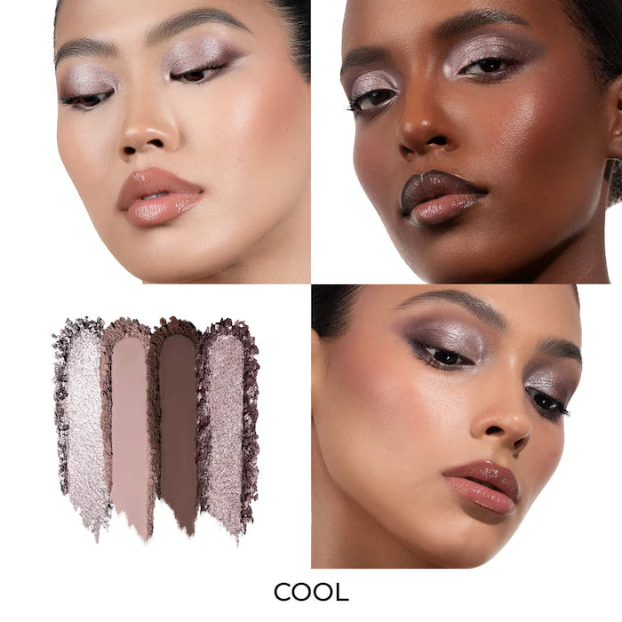 NATASHA DENONA, Luxe Glam Compact Quad Eyeshadow Palette