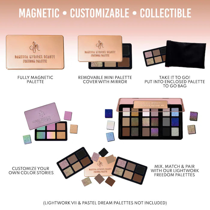 Danessa Myricks Beauty, Mini Everyday Magic Neutral Freedom Palette