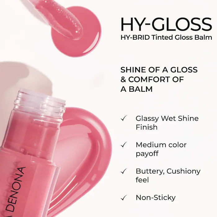 NATASHA DENONA, Hy-Gloss Tinted Lip Gloss Balm
