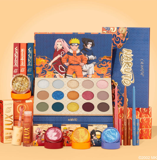 COLOURPOP, naruto x colourpop collection, full collection set