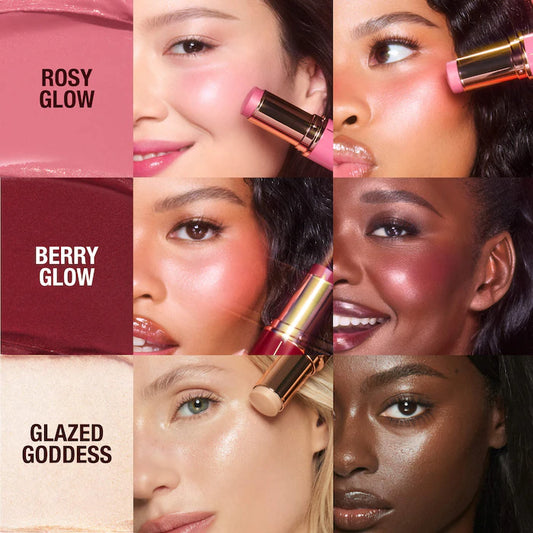 Charlotte Tilbury, Mini Unreal Blush + Glow Trio