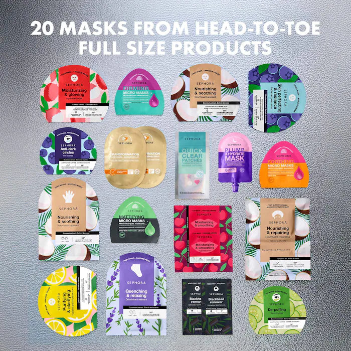 SEPHORA COLLECTION, Holy Sheet! Mask Set