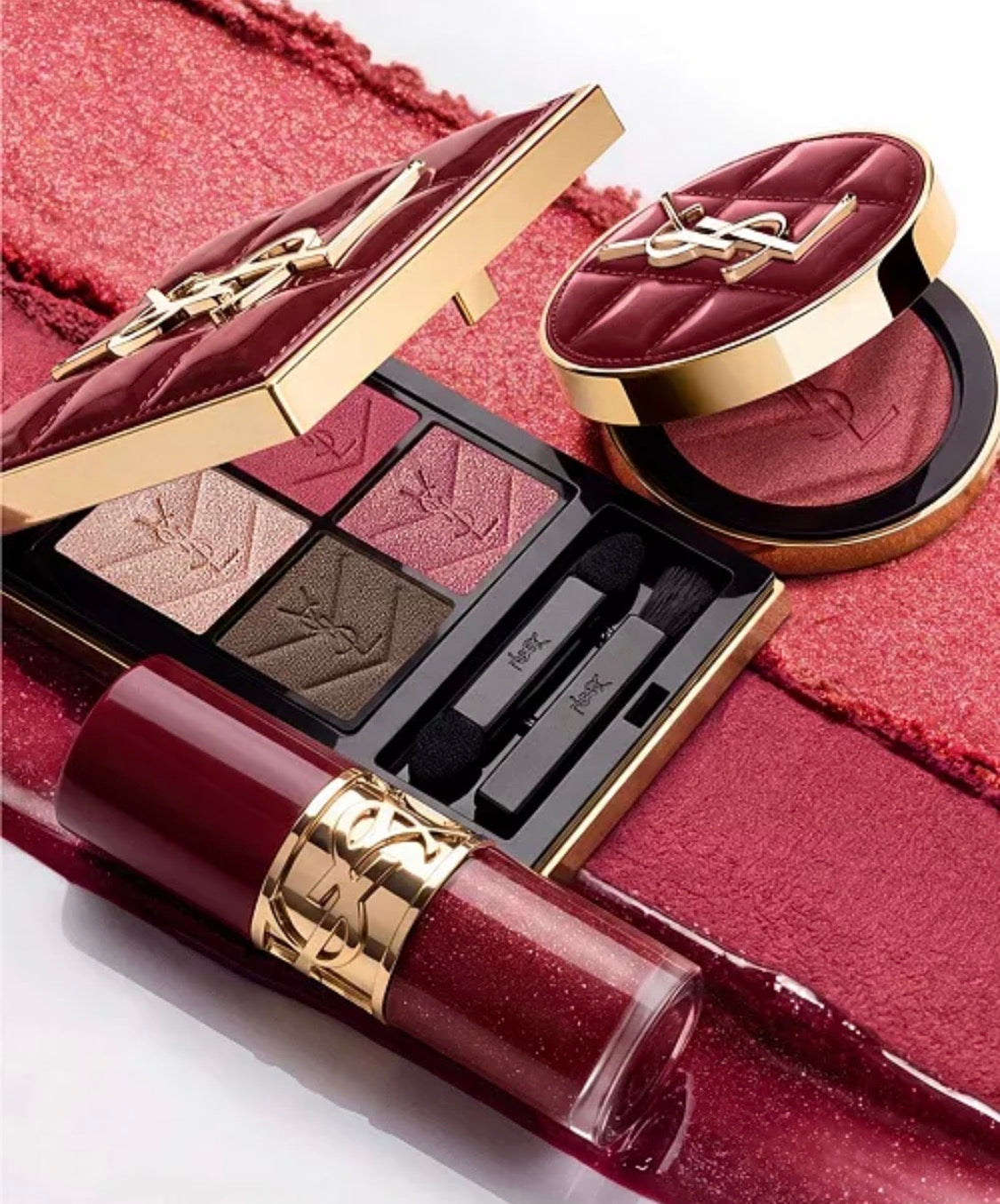 Yves Saint Laurent Holiday Exclusive Couture Mini Eyeshadow Clutch