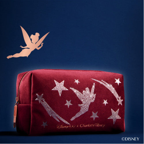 CHARLOTTE TILBURY, NEW! BEAUTY WISHES MAKEUP BAG, DISNEY100 EDITION MAKEUP BAG