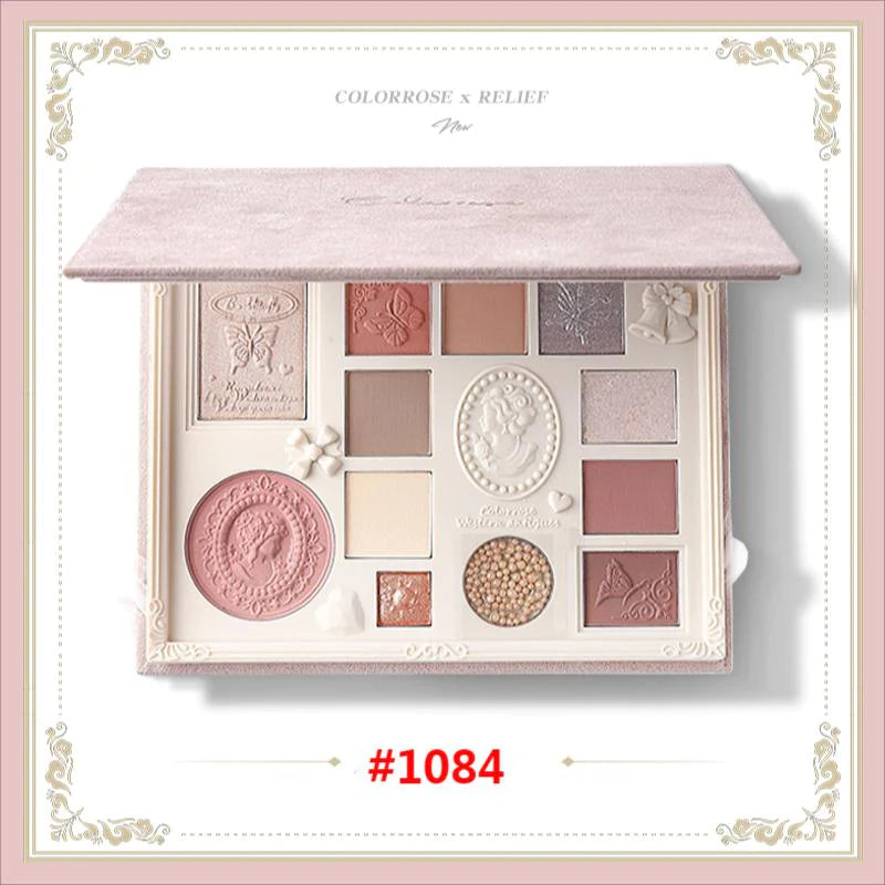 COLORROSE 12 Color Embossed Eyeshadow Palette