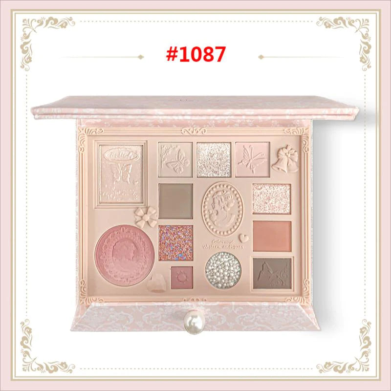 COLORROSE 12 Color Embossed Eyeshadow Palette