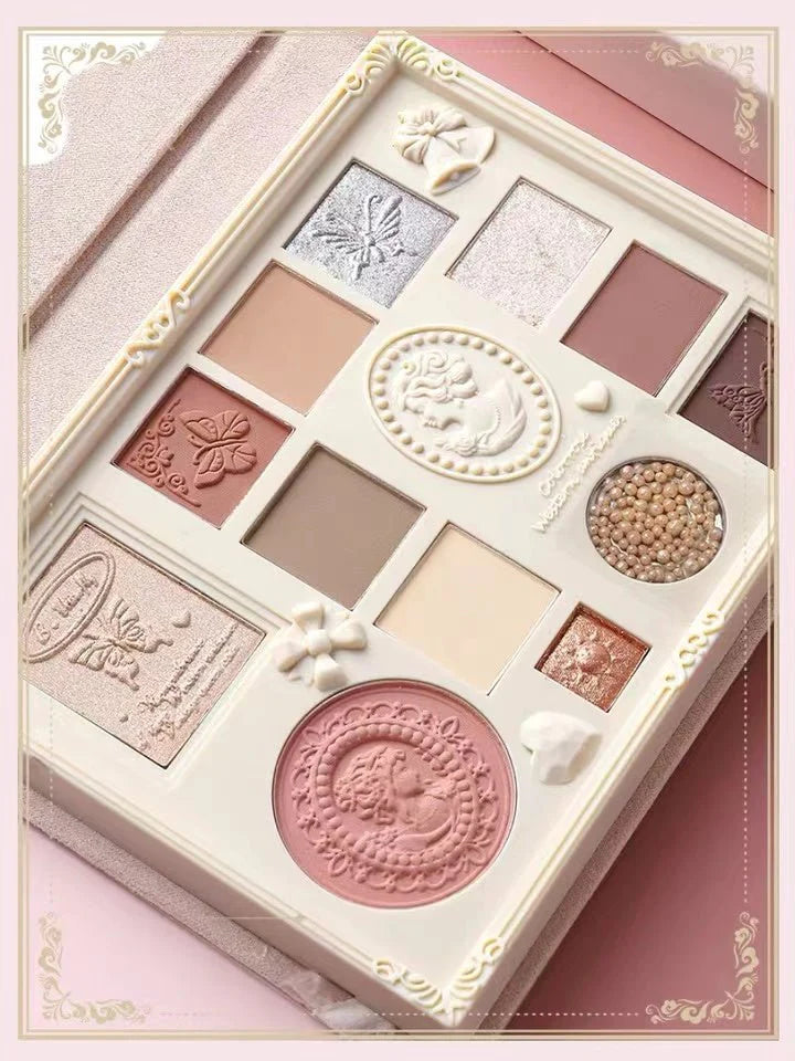 COLORROSE 12 Color Embossed Eyeshadow Palette