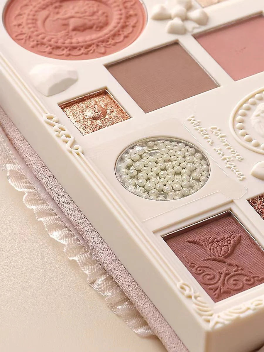 COLORROSE 12 Color Embossed Eyeshadow Palette