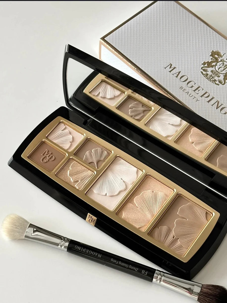 MAOGEPING Illuminating Contour Powder Palette: Sculpting with Light and Shadow