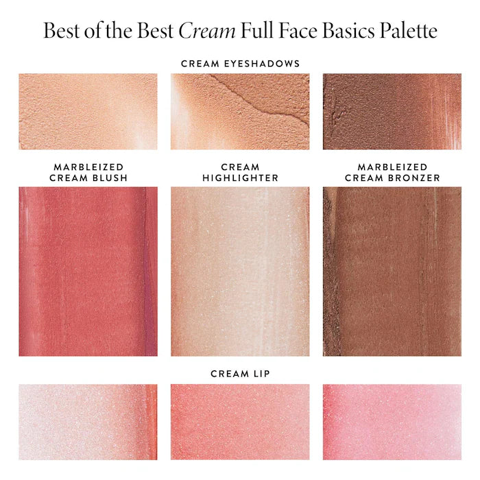 Laura Geller, The Best of the Best Cream Full Face Basics Dual-Ended Blush + Bronzer Brush