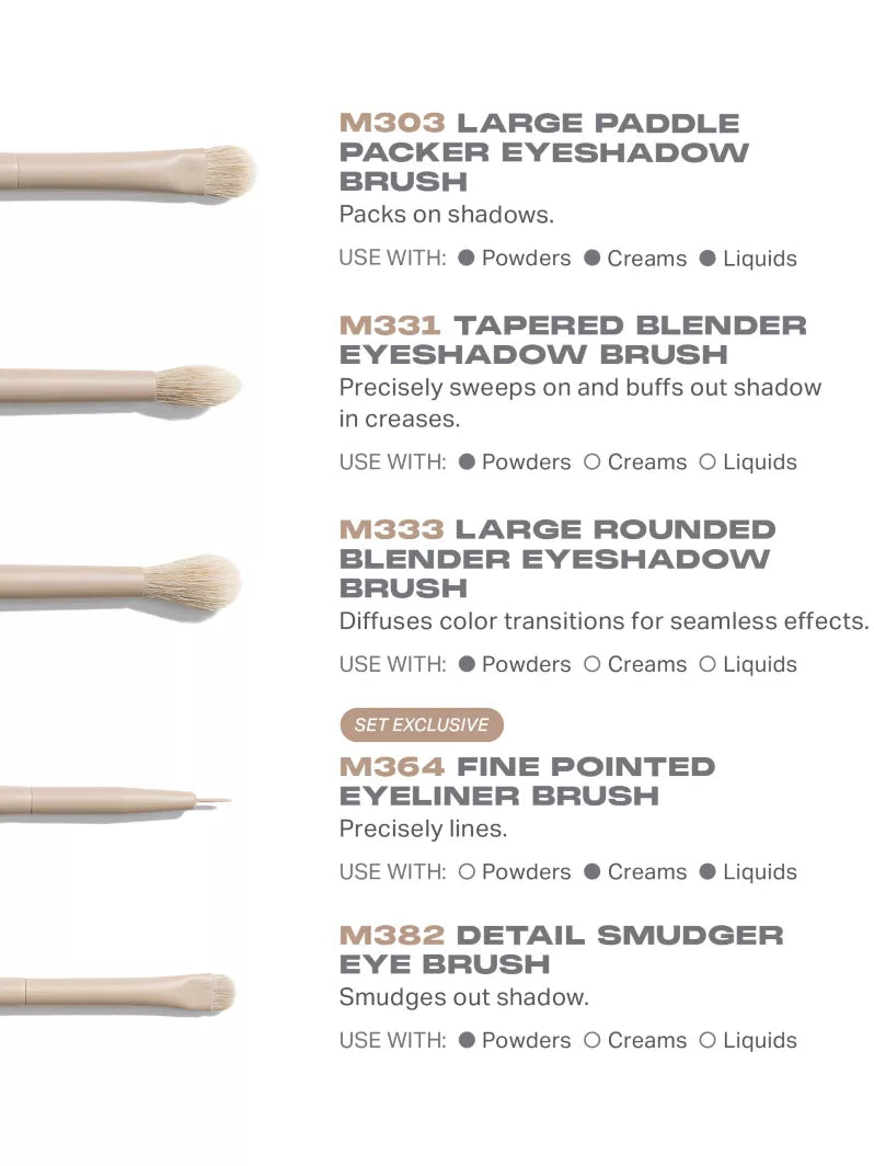 MORPHE Custom Blends 12-Piece Face & Eye Brush Set