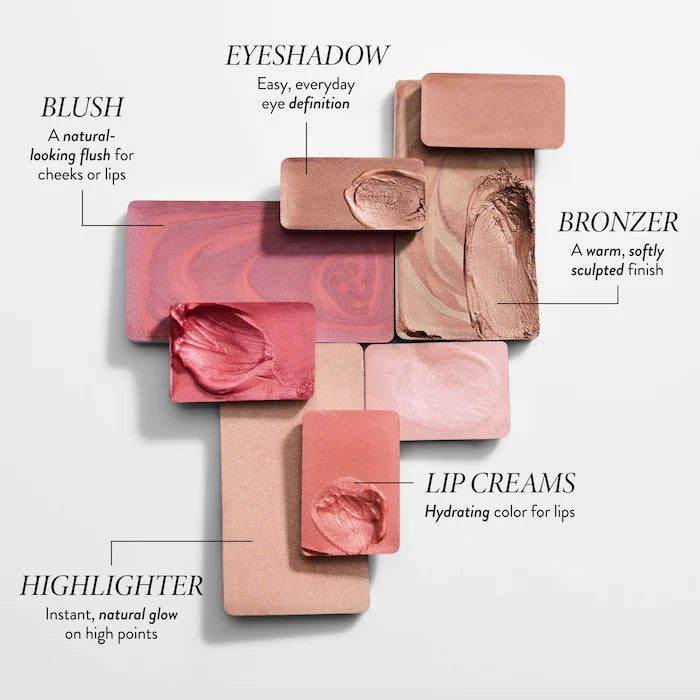 Laura Geller, The Best of the Best Cream Full Face Basics Dual-Ended Blush + Bronzer Brush
