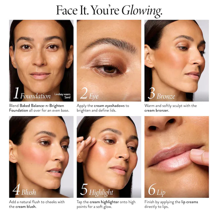 Laura Geller, The Best of the Best Cream Full Face Basics Dual-Ended Blush + Bronzer Brush