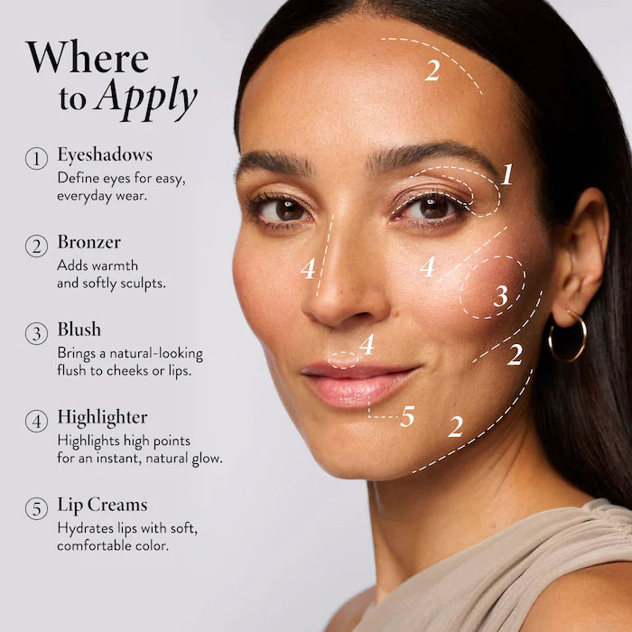 Laura Geller, The Best of the Best Cream Full Face Basics Dual-Ended Blush + Bronzer Brush