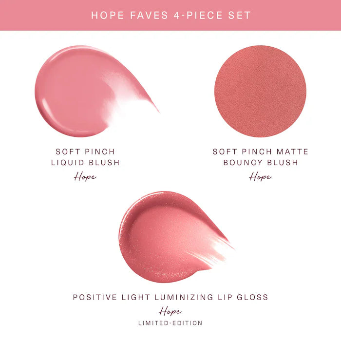 Rare Beauty by Selena Gomez, Hope Faves 4-Piece Makeup Gift Set