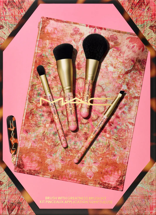 MAC COSMETICS, Brush with Greatness Mini Brush Travel Kit