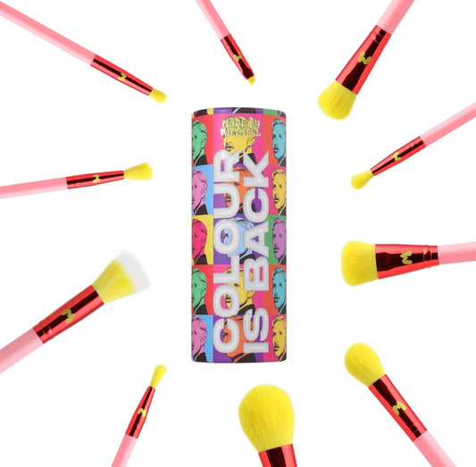 MADE BY MITCHELL, Colour Is Back 10 Piece Brush Set