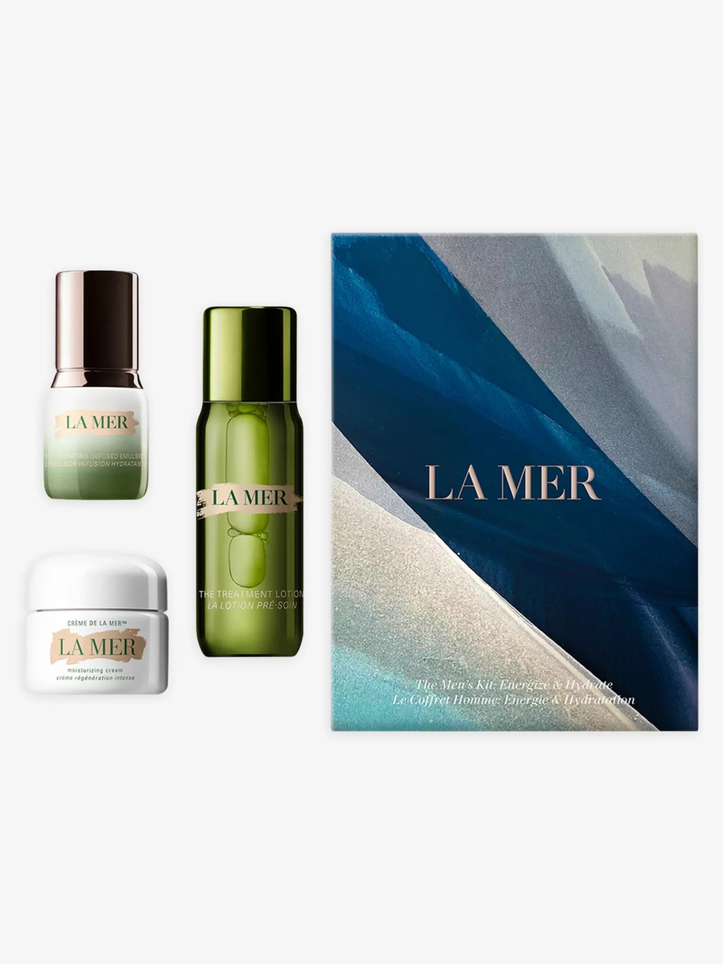 LA MER The Men’s Kit: Energize & Hydrate gift set