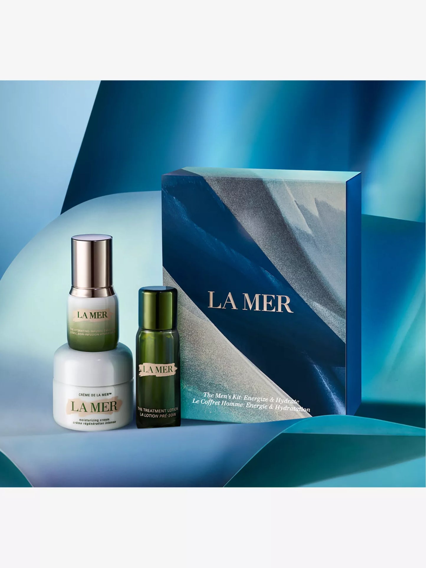 LA MER The Men’s Kit: Energize & Hydrate gift set