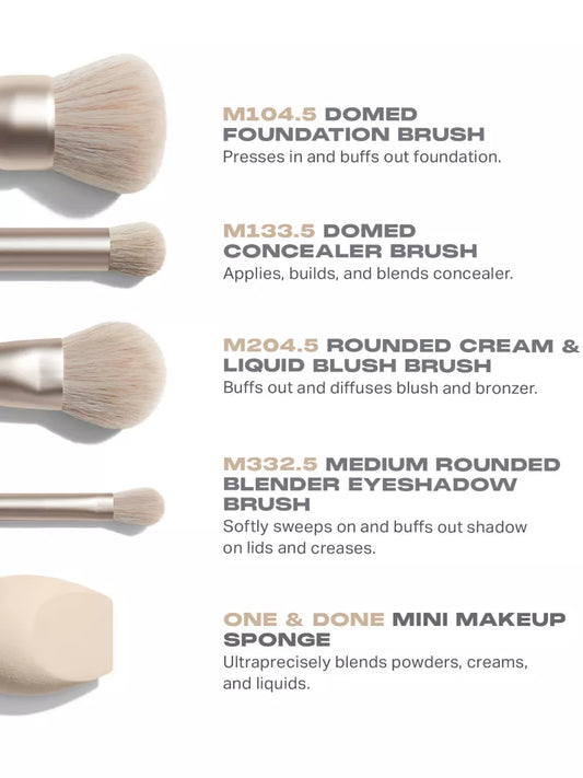 MORPHE Riches Come True 5-Piece Brush & Tool Set
