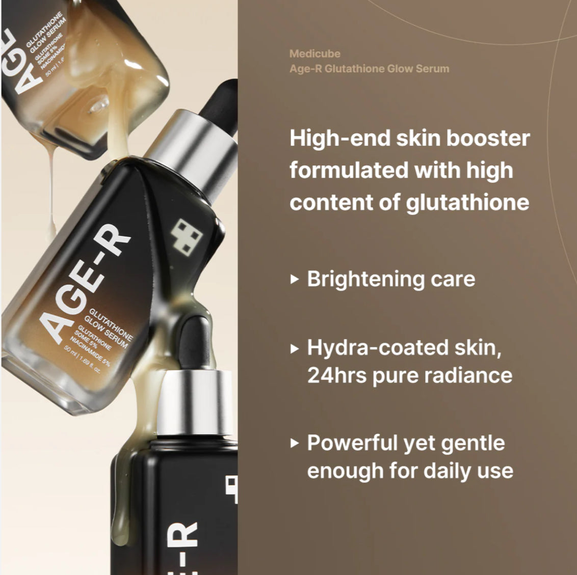 MEDICUBE, AGE-R Glutathione Glow Serum