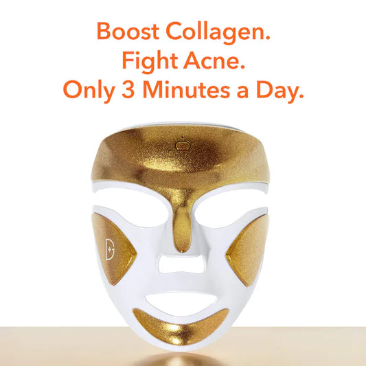 Dr. Dennis Gross Skincare DRx SpectraLite FaceWare Pro LED Device in Limited-Edition Holiday Gold