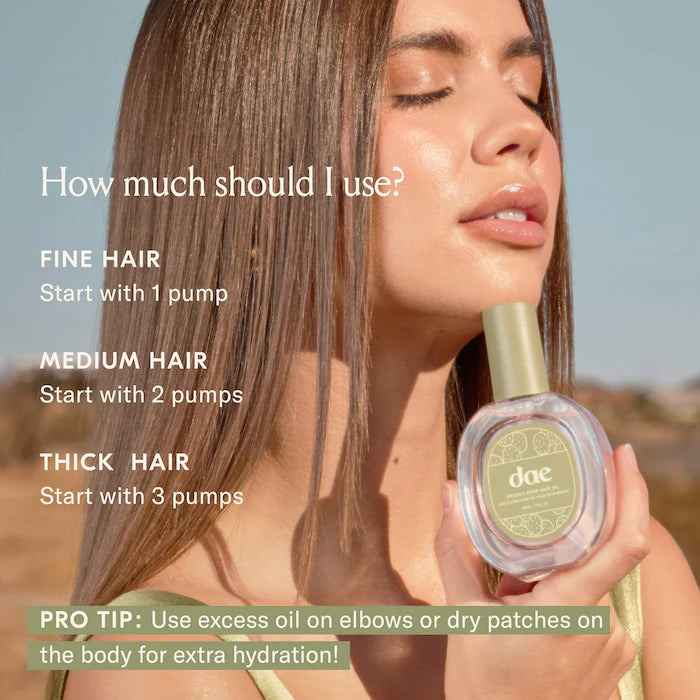 dae, Cactus Fruit 3-in-1 Styling Cream, Mini Fairy Blaster + Prickly Pear Oil Set