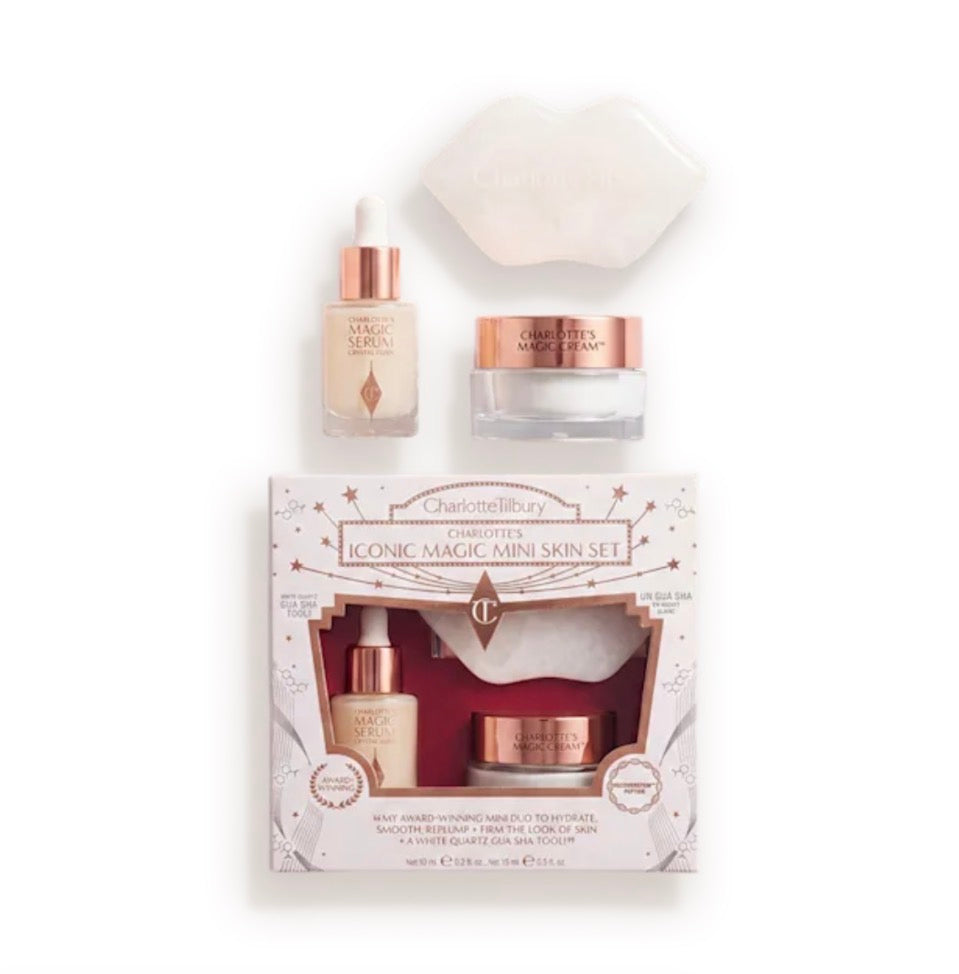 CHARLOTTE TILBURY, CHARLOTTE’S ICONIC MAGIC MINI SKIN SET MINI SKINCARE SET