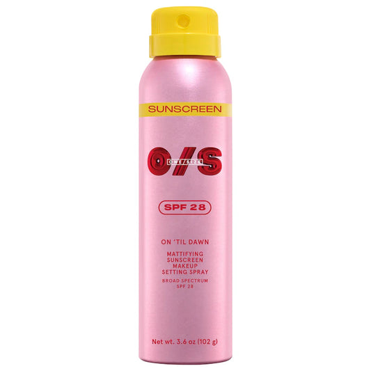 ONE/SIZE by Patrick Starrr, On ‘Til Dawn Mattifying Sunscreen Makeup Setting Spray SPF 28