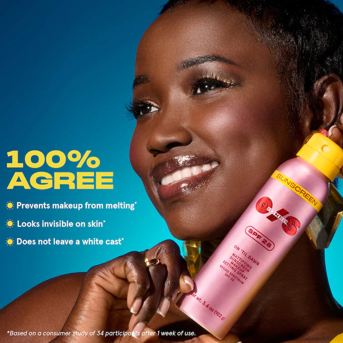 ONE/SIZE by Patrick Starrr, On ‘Til Dawn Mattifying Sunscreen Makeup Setting Spray SPF 28