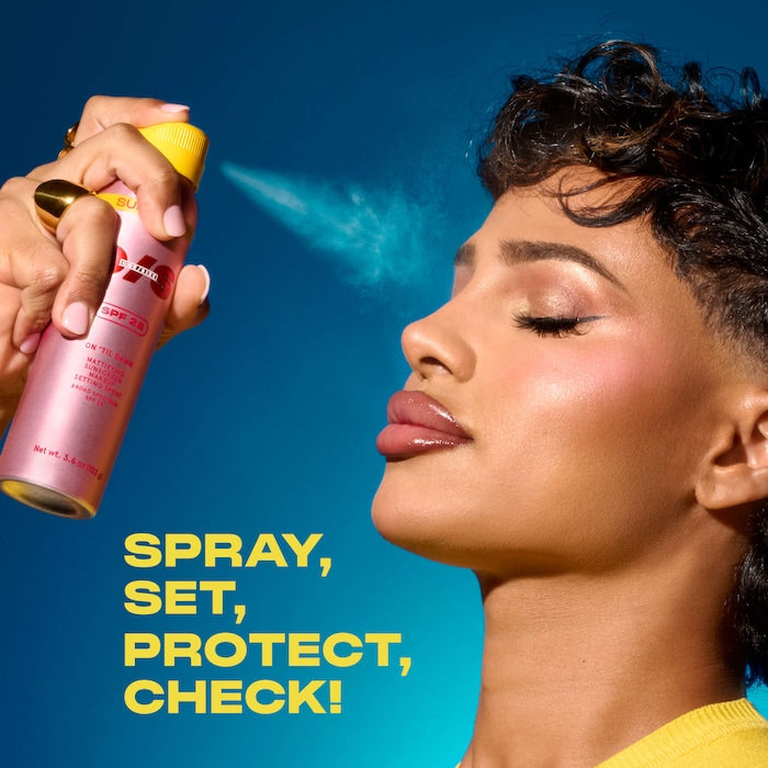 ONE/SIZE by Patrick Starrr, On ‘Til Dawn Mattifying Sunscreen Makeup Setting Spray SPF 28