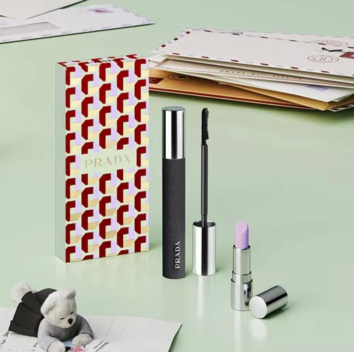 Prada Beauty 2-Piece Mascara + Mini Balm Duo Gift Set