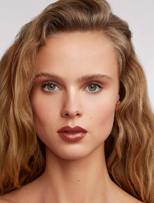 Carolina Herrera, Good Girl Maxi Glaze Lipstick Dirty Nude 841 with case Red & Pink