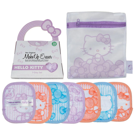 The Original MakeUp Eraser, Hello Kitty 7-Day Set Reusable Makeup Wipes