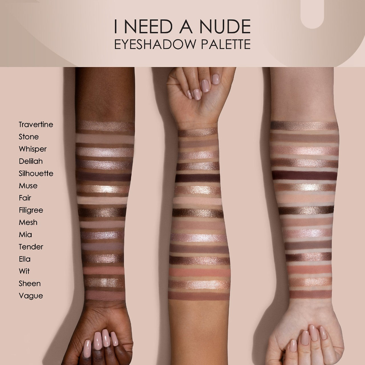 Natasha Denona, I Need a Nude Eyeshadow Palette