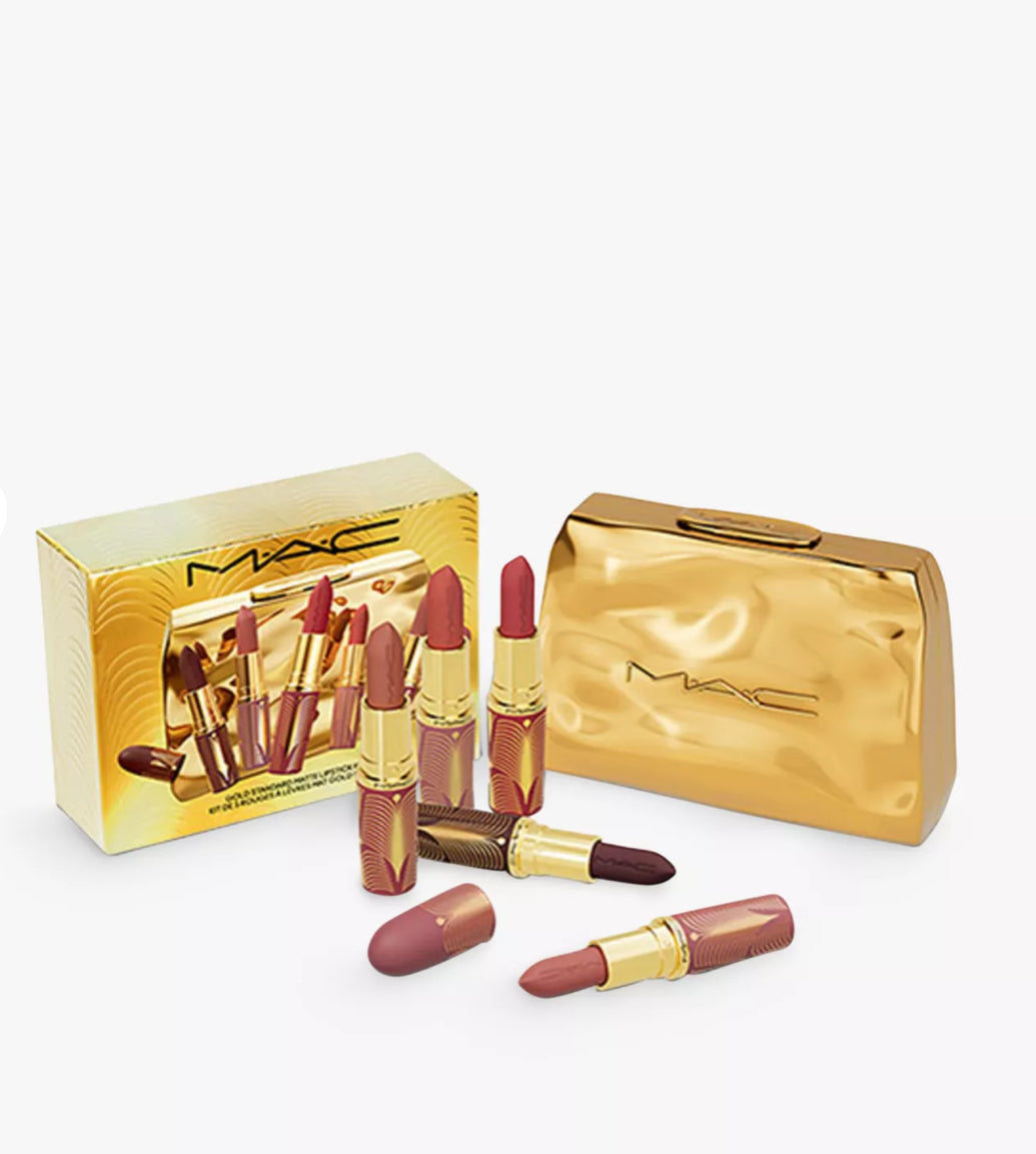 MAC Gold Standard matte lipstick kit