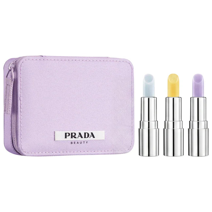 Prada, Mini Hydrating Lip Balm Gift Set