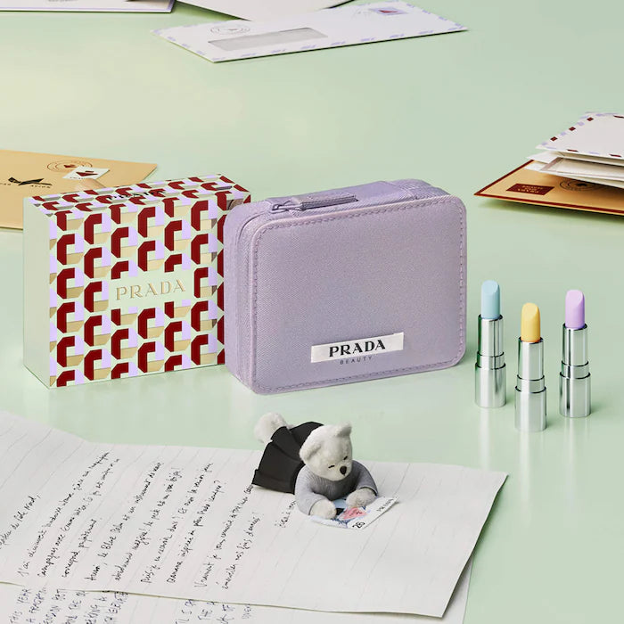 Prada, Mini Hydrating Lip Balm Gift Set