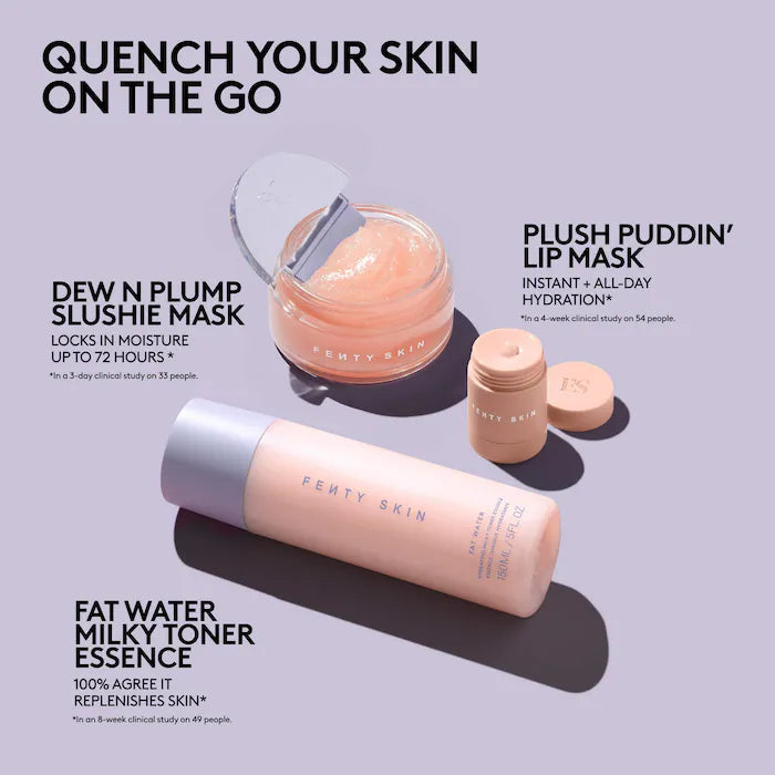 Fenty Beauty by Rihanna, Quench Kit Mini 3-Piece Hydrating Skincare Set + Bag