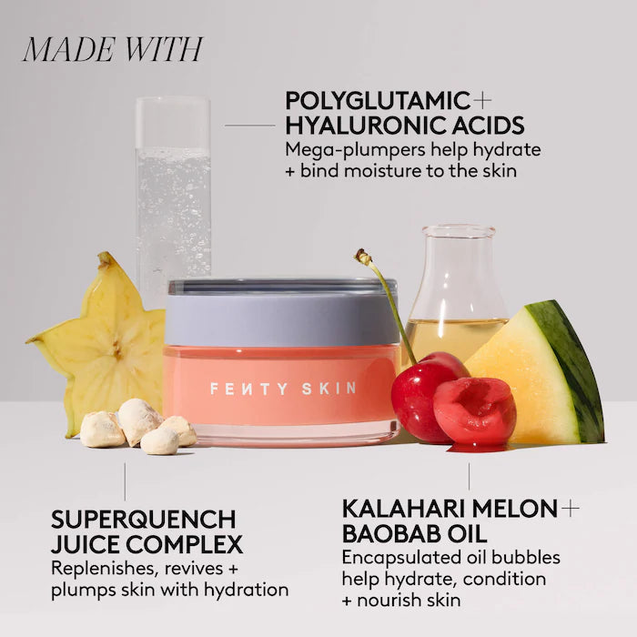 Fenty Beauty by Rihanna, Quench Kit Mini 3-Piece Hydrating Skincare Set + Bag