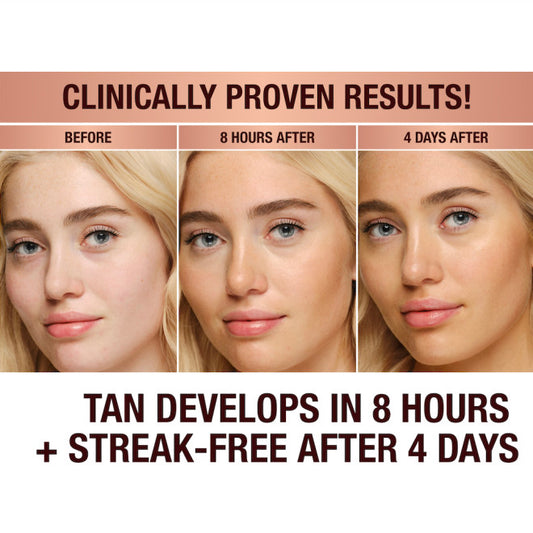 CHARLOTTE TILBURY, NEW! BEAUTIFUL SKIN ISLAND GLOW EASY TANNING DROPS