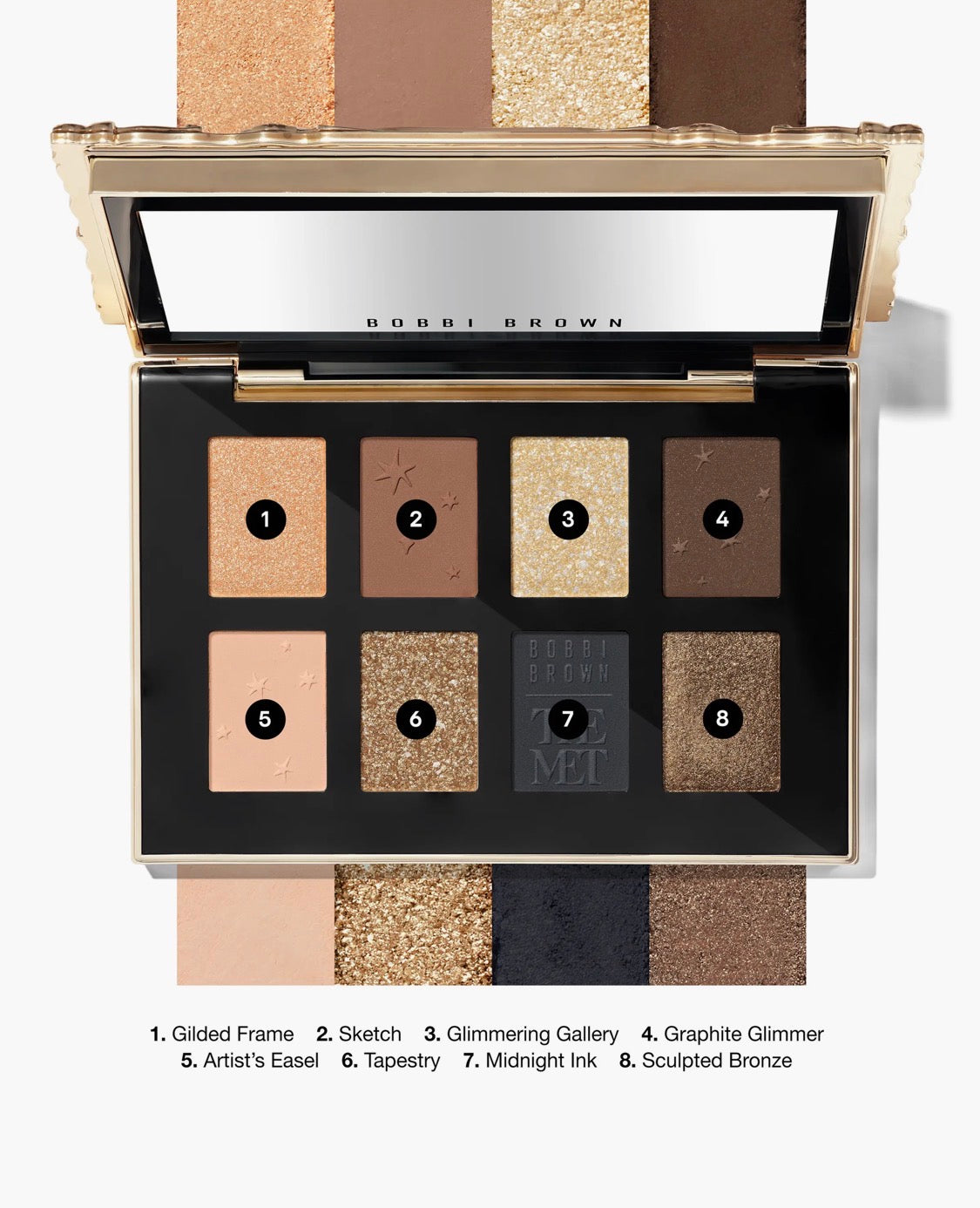 Bobbi Brown x The Met 8-Well Eyeshadow Palette