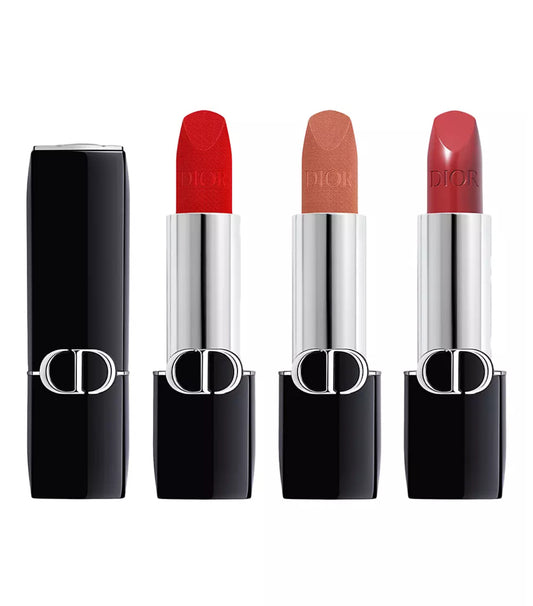 Dior Rouge Dior 3-Piece Minature Lipstick Set, Edición limitada