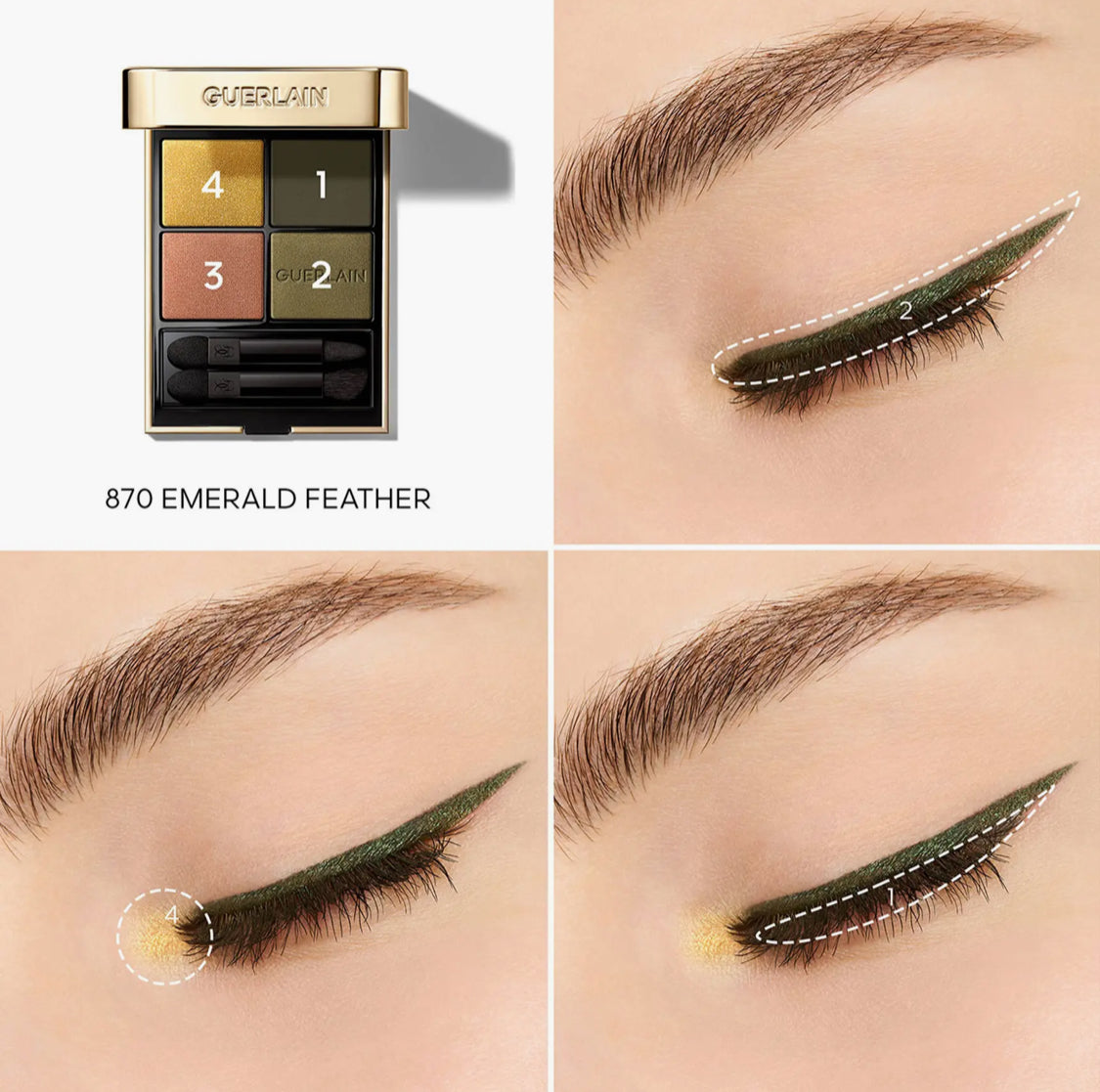 GUERLAIN, Ombrés G-Quad Eyeshadow Palette