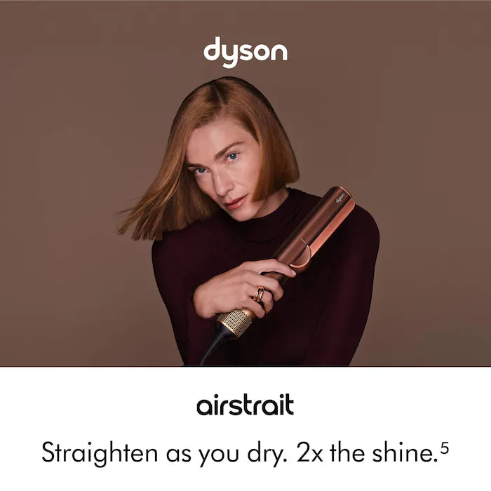 Dyson, Limited Edition Airstrait Wet-to-Dry Straightener in Plum and Copper