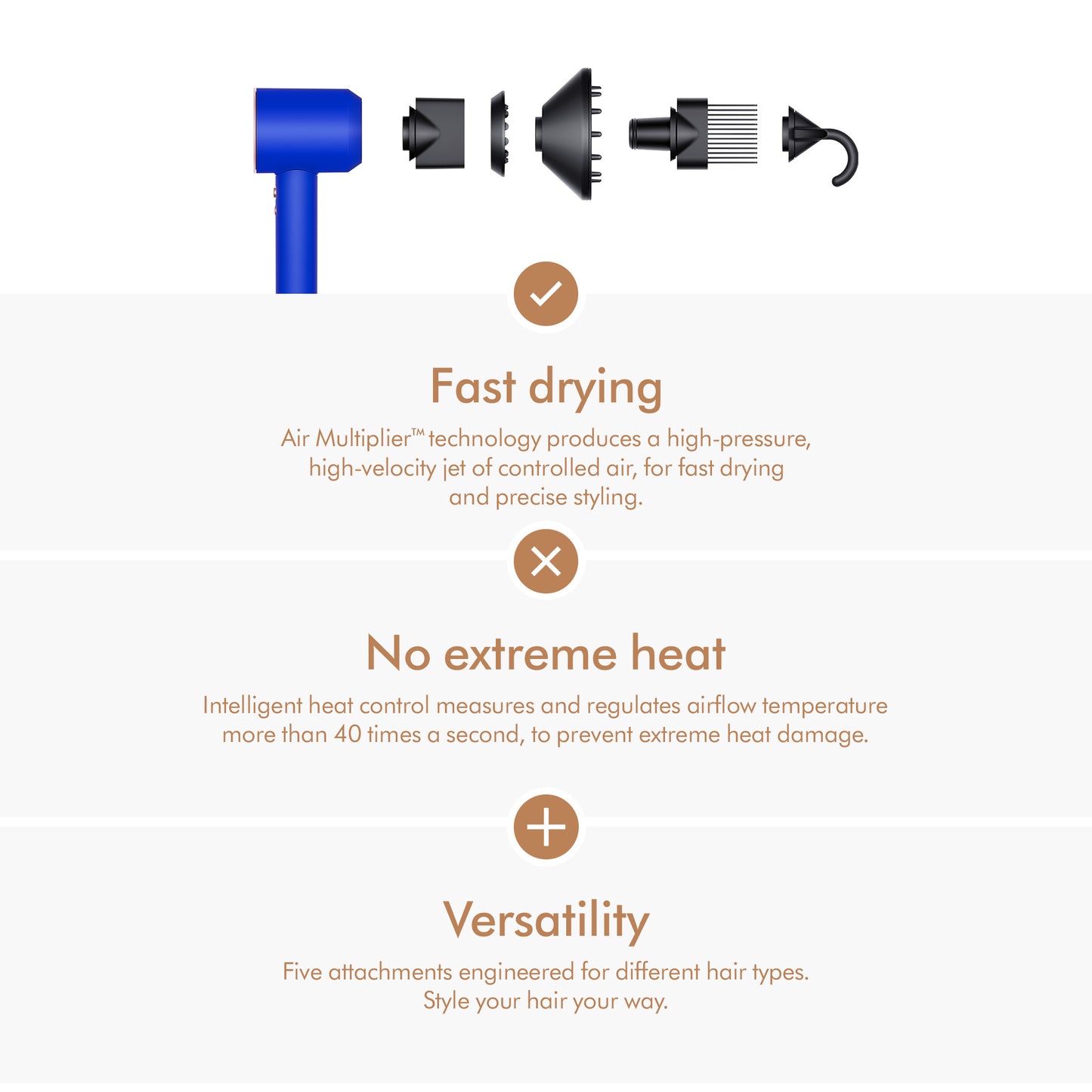 Dyson, Special Edition Supersonic Hair Dryer in Blue Blush