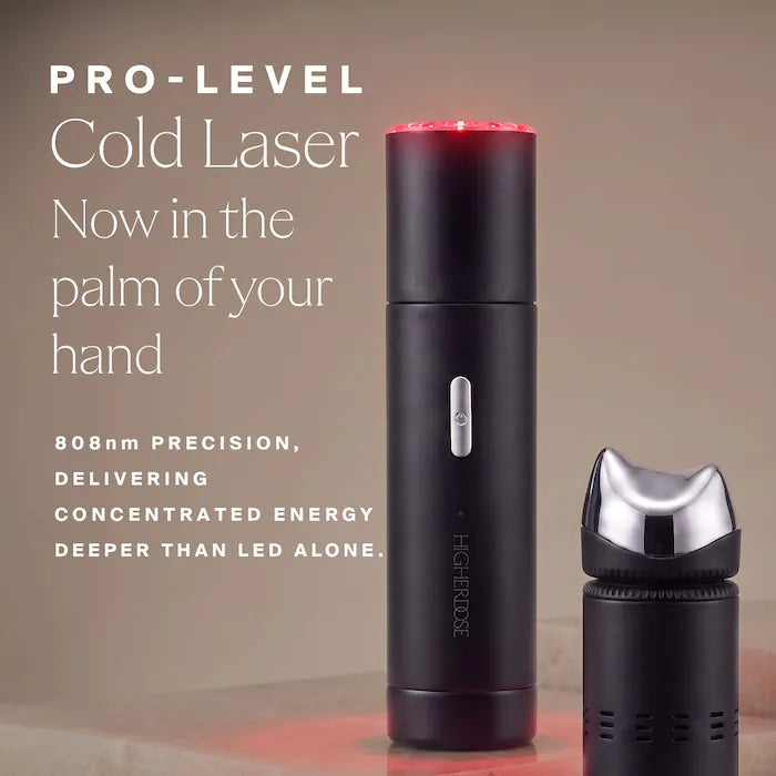 HigherDOSE, Pro Laser Renewal Wand for Firming, Skin Clearing + Depuffing
