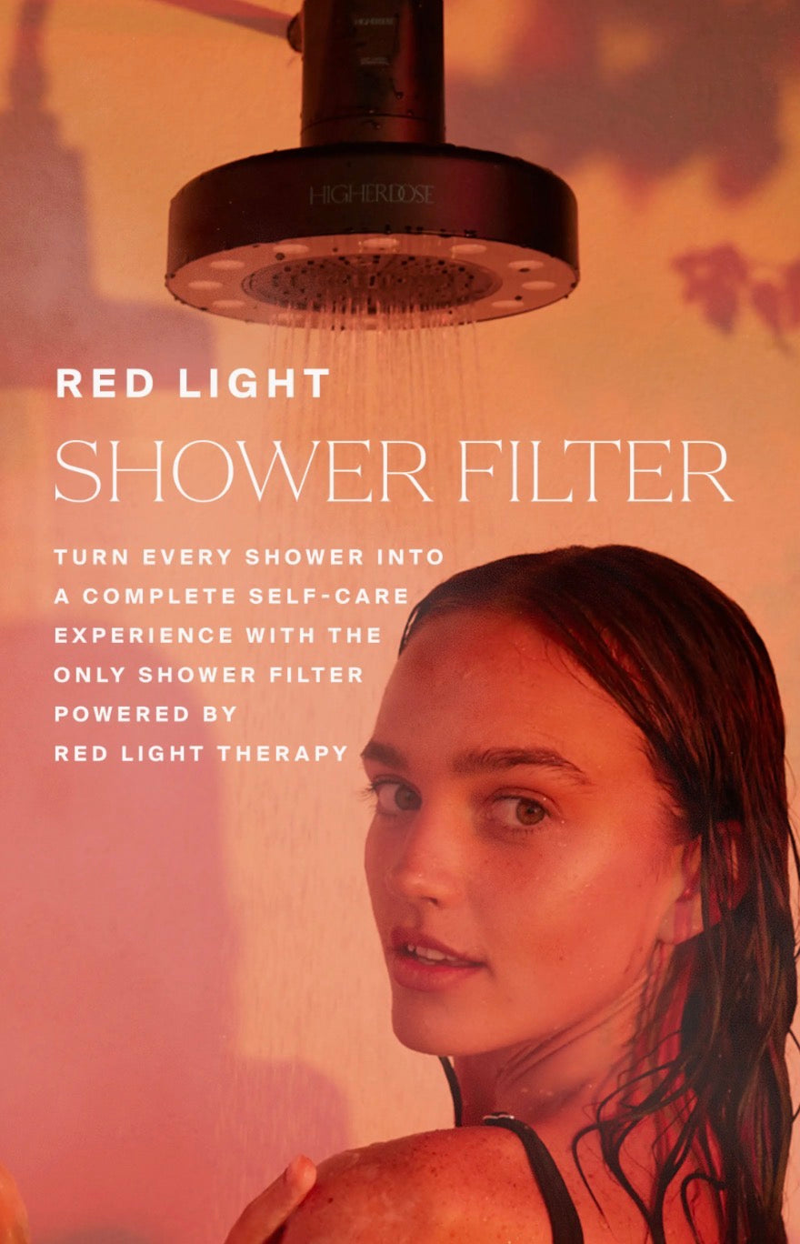 HigherDOSE, Red Light Shower Filter