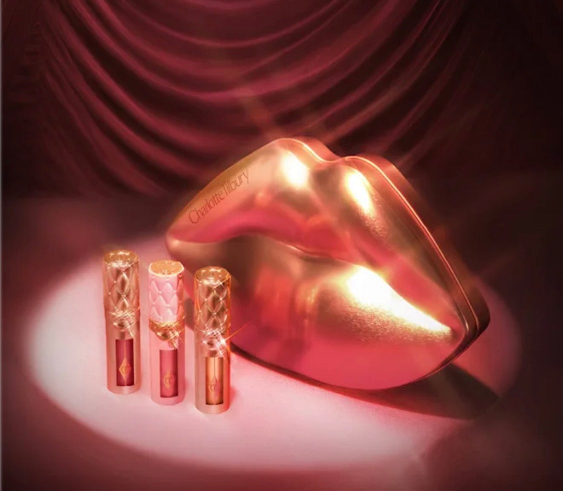 CHARLOTTE TILBURY, BIG LIP PLUMPGASM MINI TRIO MINI LIP KIT