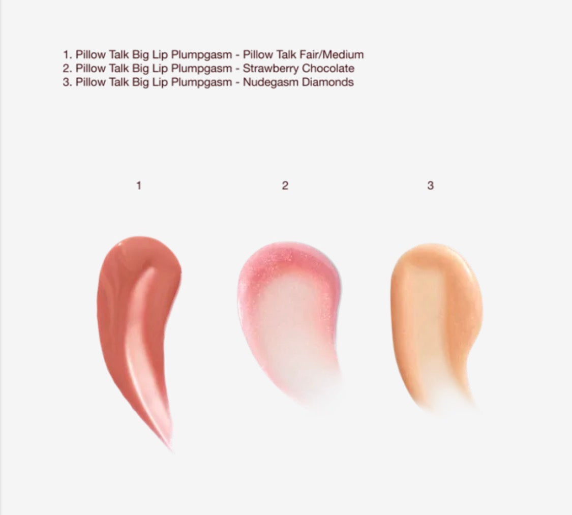CHARLOTTE TILBURY, BIG LIP PLUMPGASM MINI TRIO MINI LIP KIT